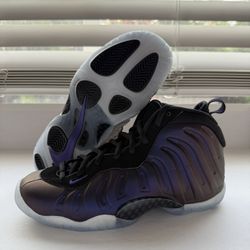 Nike Air Foamposite One Eggplant 2024 Purple Black GS Size 4.5 New FJ1258-001