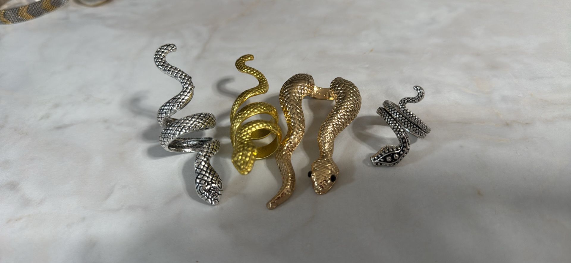 Assorted Snake Rings