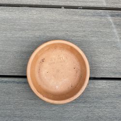 Small Clay Saucer (fits 4 inch pots)