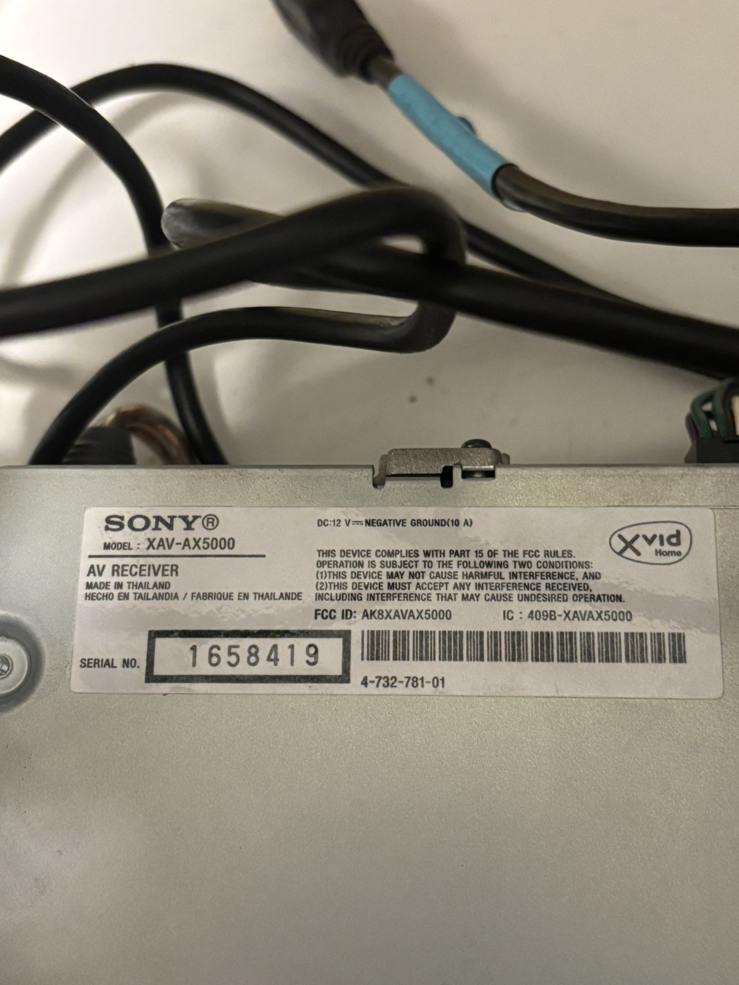 Sony Car Stereo