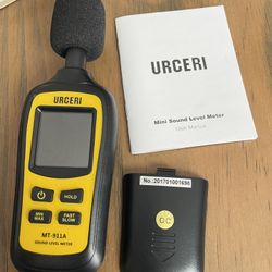 URCERI Light Meter MT-911A Hand Held Portable Battery Operated World Shipping 