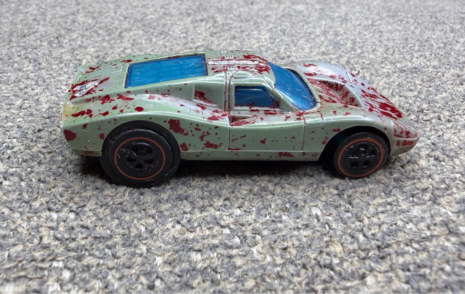 Vintage Hot Wheels Sizzlers Ford MK IV Redline Electric Car Mexico Mattel