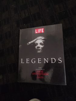 "LEGENDS" The century's most unforgettable faces (LIFE)
