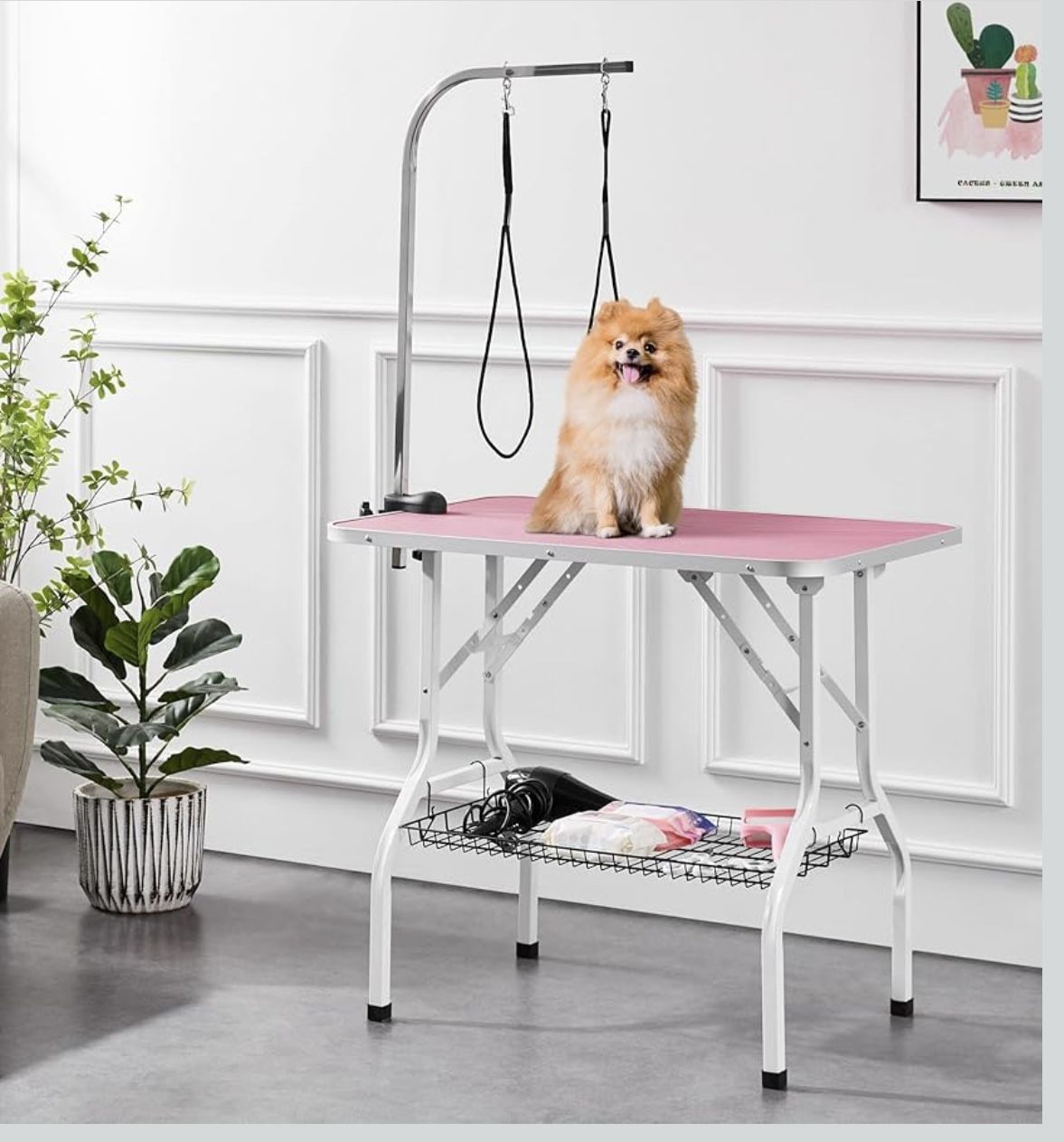 Adjustable Pet Foldable Grooming Table