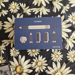 Hair Dryer Brush TECHMERI 6 in 1 Blow Dryer Brush Ions, Detachable Hair Style