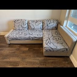 Title  **IKEA FRIHETEN Sleeper Sectional Sofa Bed w/ Storage (Original $1,000) – $250