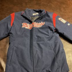 Women’s Majestic Size Large MLB Minnesota Twins Jacket