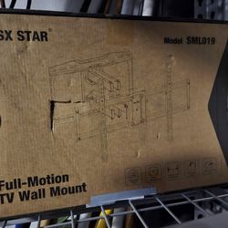 Full Motion TV Wall Mount Bracket for 37-86 inch TVs, Swivel Tilt Extension Level TV 