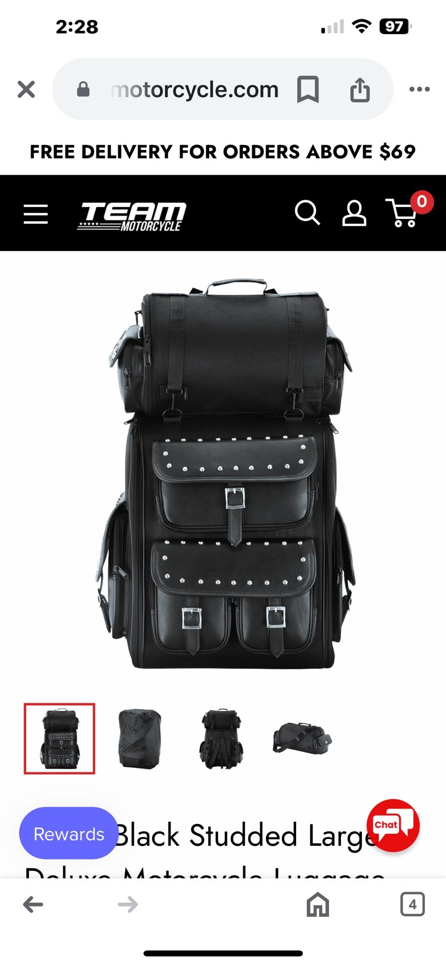 New Motorcycle Luggage