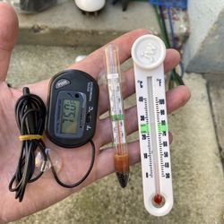 Aquarium Fish Tank Thermometer 3pcs