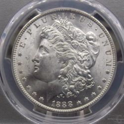 1888 "O" Morgan SILVER Dollar $1 BU Gem Uncirculated
