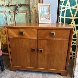 Antique teak wood Bar cabinet