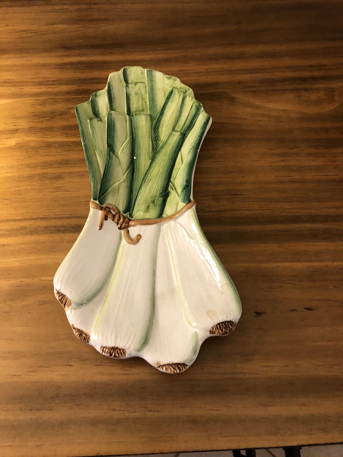 Spoon rest - onion design
