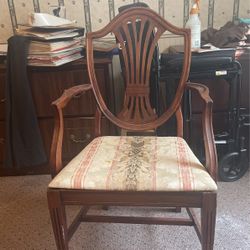 2 Antique Arm Chairs Every Furn PA 1958