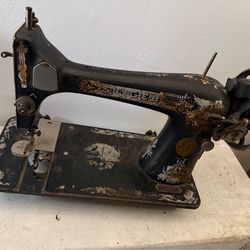 Old singer sewing machine