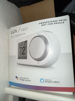 Lux WiFi thermostat