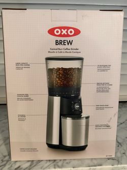 OXO BREW Conical Burr Coffee Grinder – Brand New