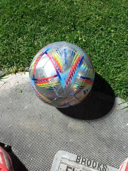 adidas unisex-adult FIFA World Cup Qatar 2022 Al Rihla Training Soccer Ball
