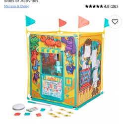 Melissa & Doug Fun at the Fair! Game Center Play Tent 