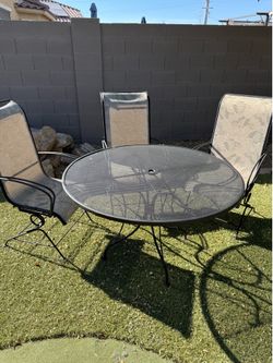 Patio table