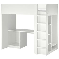 Ikea Stuva Loft Bed And Desk Twin Bed