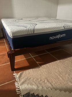 NuvoFoam King Size Bed and Frame