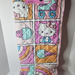 Hello Kitty TWIN Quilted Blanket 60 X 90