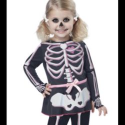 Toddler Skeleton  Halloween costume