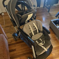 2 Seat Stroller 