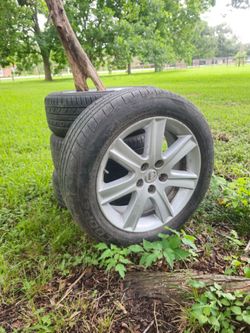 17" Lexus 5 hole wheels and tires