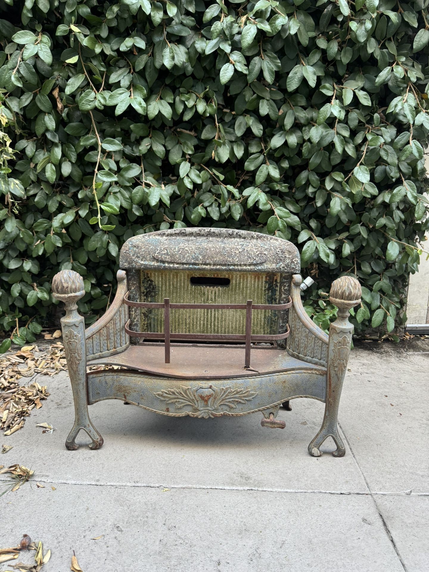 Vintage Cast Iron 1920s Firepit