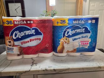 Charmin 9=36 $10 each