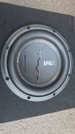 New 10" subwoofer
