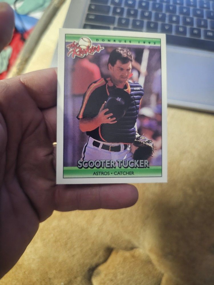 Scooter Tucker Baseball Card