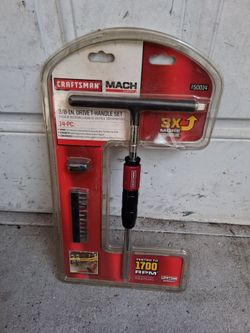 Yes, It's Available Craftsman Mach Series 3/8" T-handle
