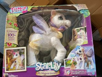 New In Box Furreal starlily Talking Unicorn