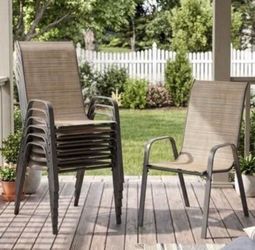 8 Patio Chairs