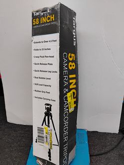Targus 58-inch camera and camcorder tripod,