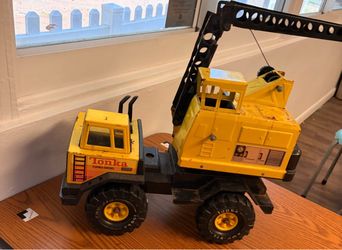 Tonka Turbo-Diesel Crane Truck Toy