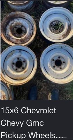 Chevy old classic rims