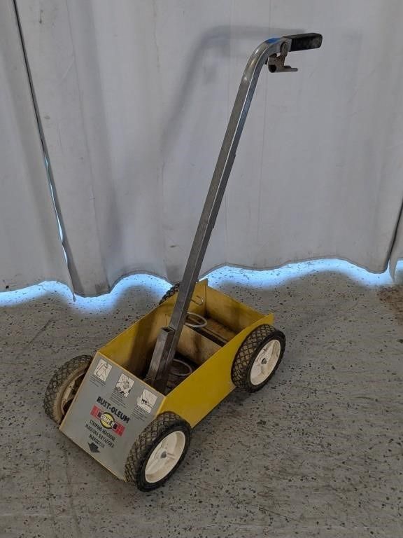 Rust Oleum Striping Machine