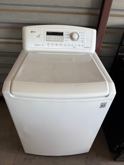 Lg washer 5.0 cuft king size capacity 45 days warranty