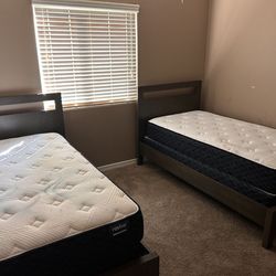 Two Twin Mattresses