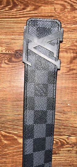 Louis Vuitton Belt Black Damier Men or Women