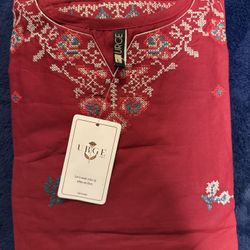 Embroided desi dress