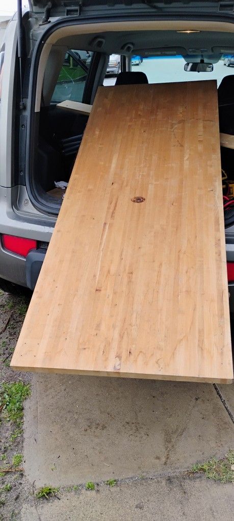 Butchers Block Wood .