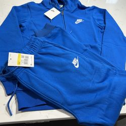 Xl/XXL ROYAL BLUE CLASSIC NIKE SWEATSUIT 