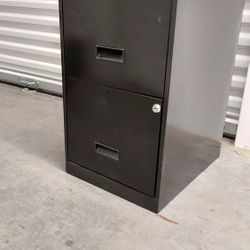 2 Drawer Metal Filing Cabinet