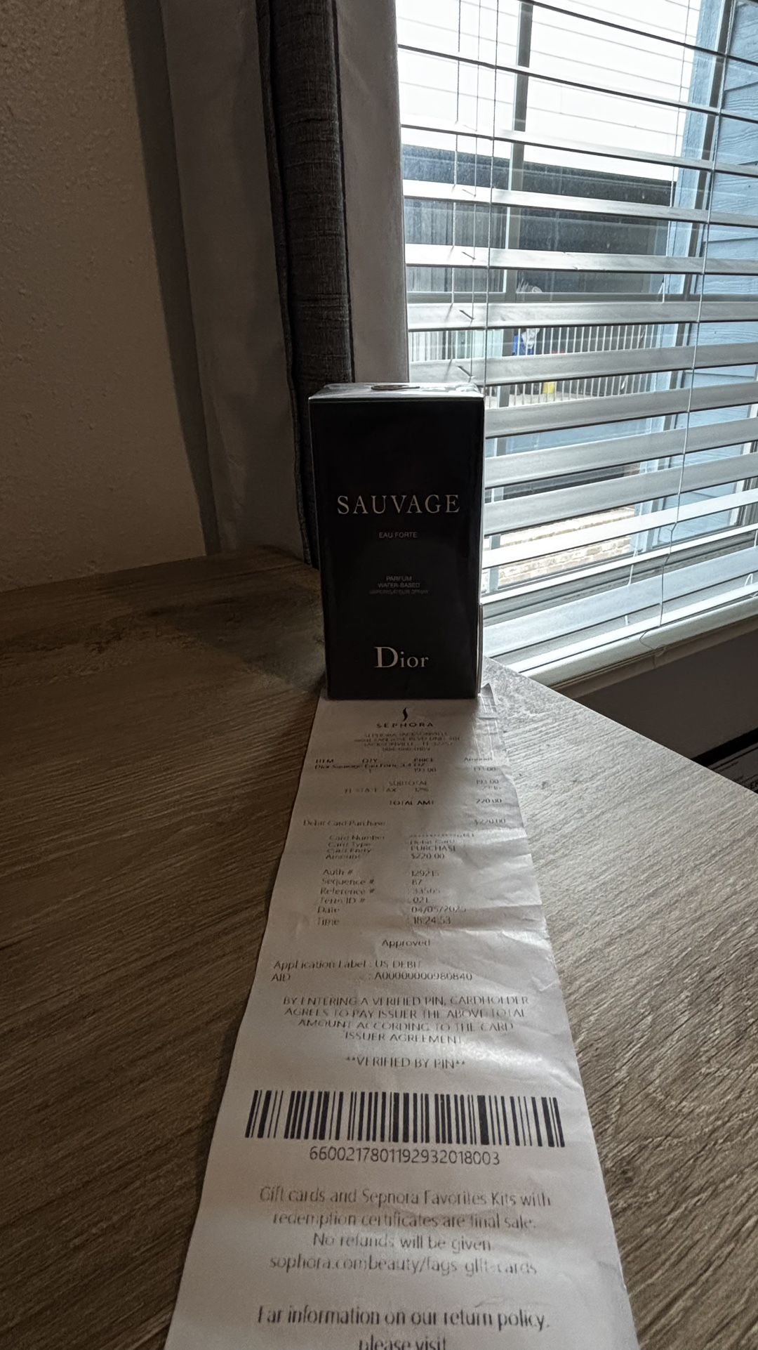 Dior Sauvage Fragrance