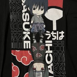 Naruto Shippuden Sasuke Itachi Anime Manga Small T-Shirt 2007 Good Smile Company